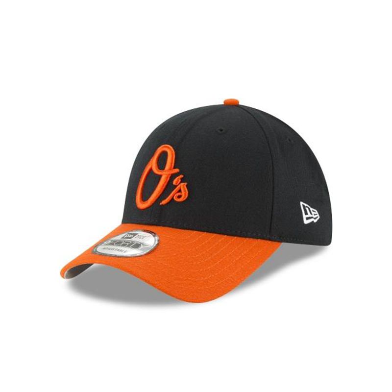 MLB Baltimore Orioles The League 9Forty Adjustable (OYL7341) - Black New Era Caps